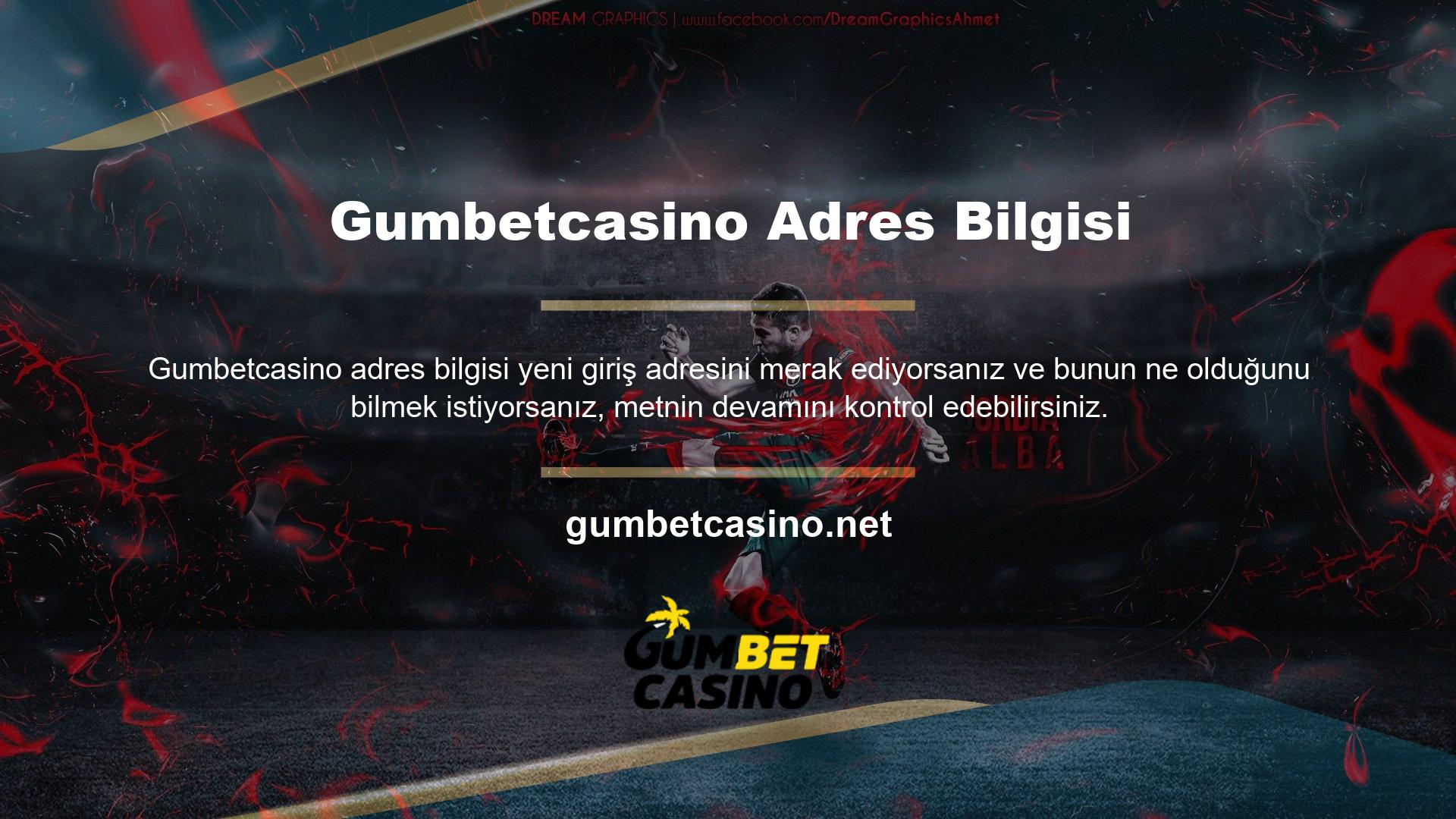 Yeni Gumbetcasino Mevcut Adres, giriş adresinize hızlı bir şekilde gitmek ve herhangi bir zamanda erişmek için mevcut Gumbetcasino giriş bağlantısını tıklayın
