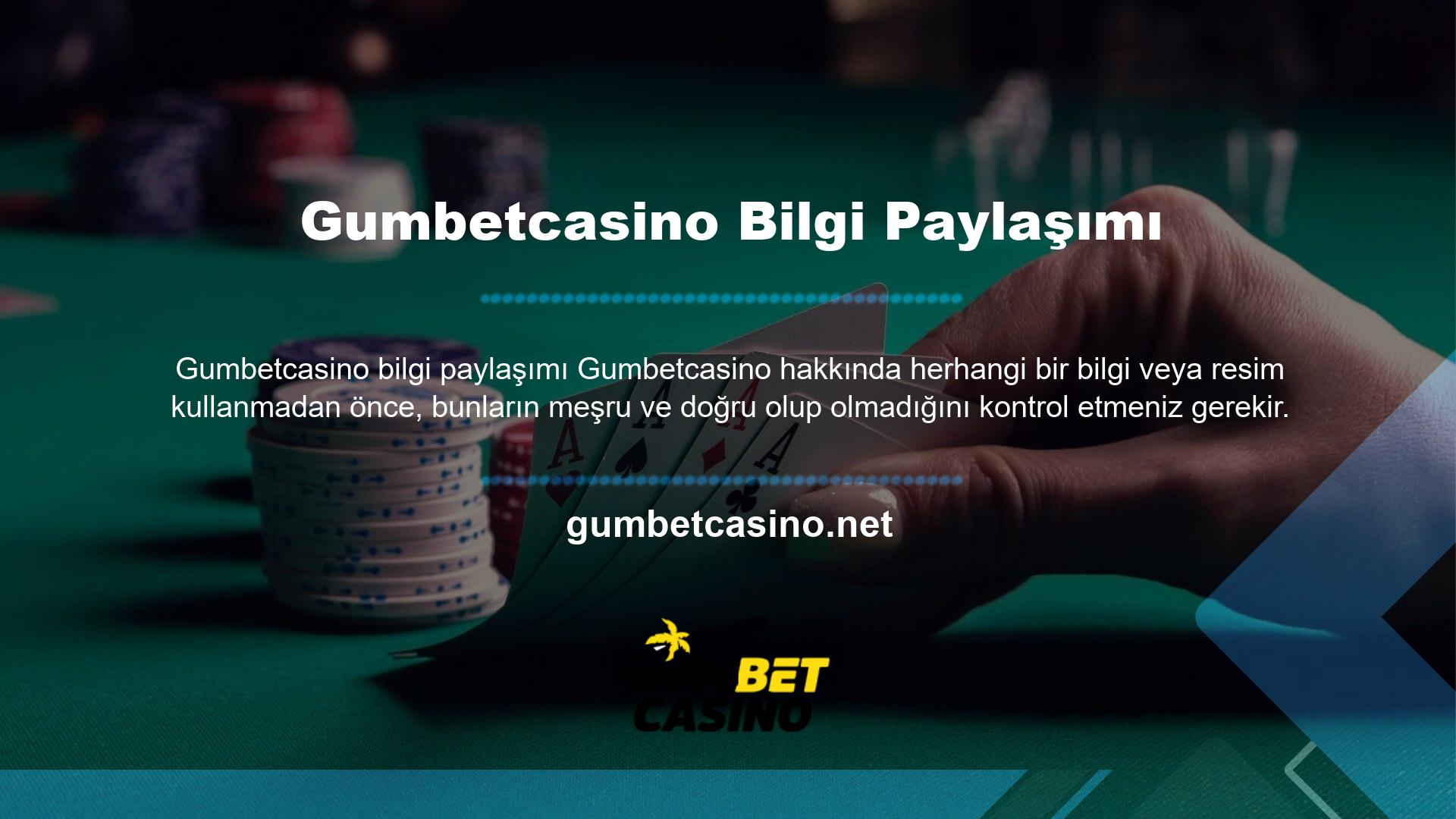 Gumbetcasino hakkında daha fazla bilgi edinmemiz gerekiyor, bu yüzden kapsamlı bir inceleme yapmalıyız
